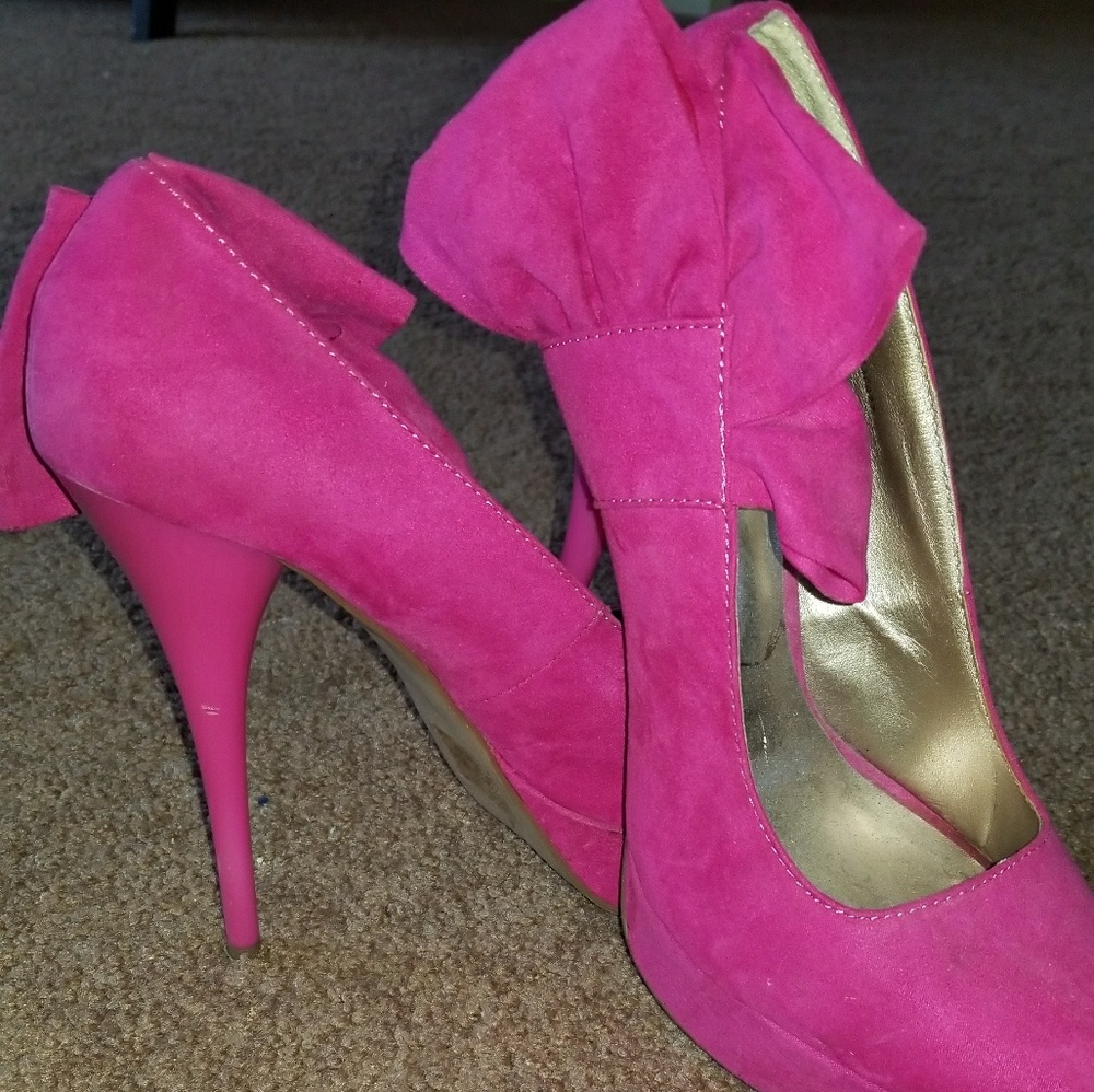 Pink Charlotte Russe stiletto